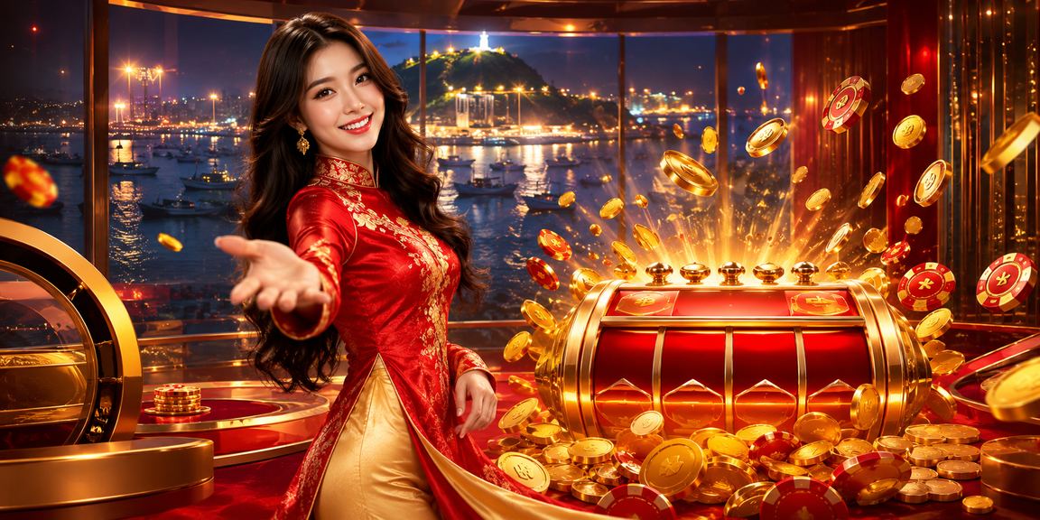Người phụ nữ mặc áo dài tại Vũng Tàu sử dụng điện thoại tham gia cá cược trực tuyến